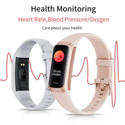 Bracelet Connecté AMOLED 1,1" – Suivi Activité & Sommeil, 20+ Sports, Étanche IP67
