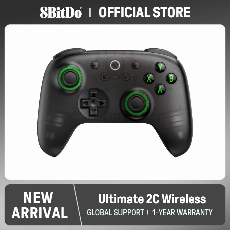 Manette sans fil 8BitDo Ultimate 2C pour PC et Steam Deck