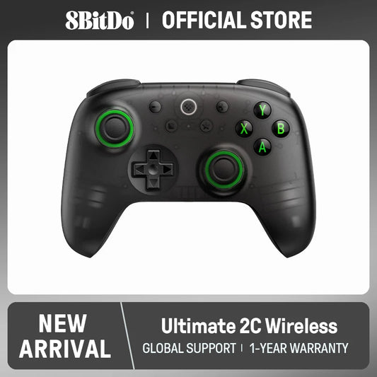 Manette sans fil 8BitDo Ultimate 2C pour PC et Steam Deck