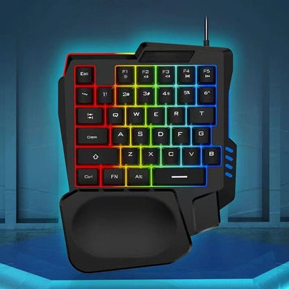 Mini Clavier Gaming RGB 35 Touches – Ultra-Fin USB