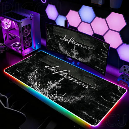 Tapis de Souris XXL RGB – Desk Mat LED Gaming