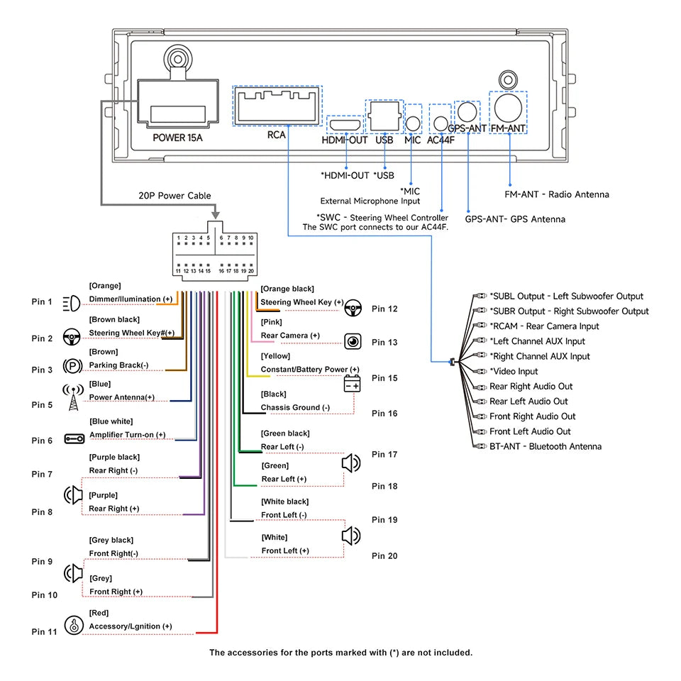 ATOTO Android autoradio 10 pouces simple 1 Din sans fil Apple CarPlay Android Auto écran 1Din autoradio lecteur