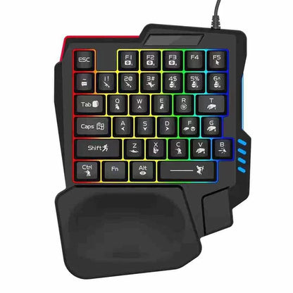 Mini Clavier Gaming RGB 35 Touches – Ultra-Fin USB