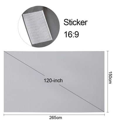 Écran de projection pliable 120 pouces