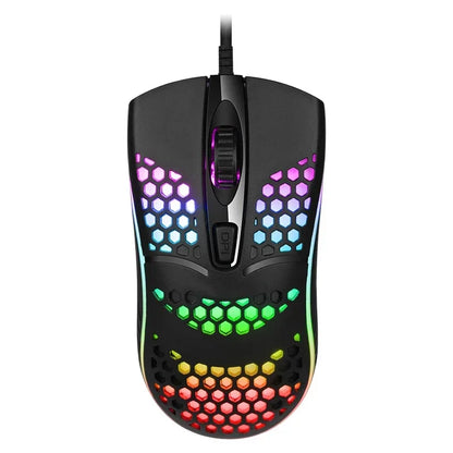 Souris gaming RGB 7200 DPI ergonomique – vue 2