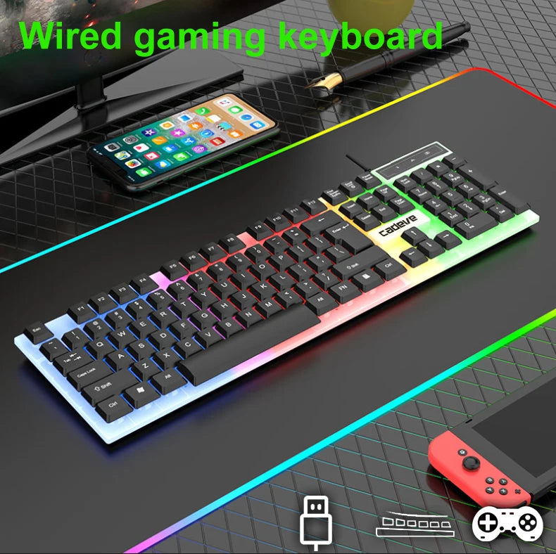 Clavier Gaming 104 Touches – Toucher Mécanique RGB
