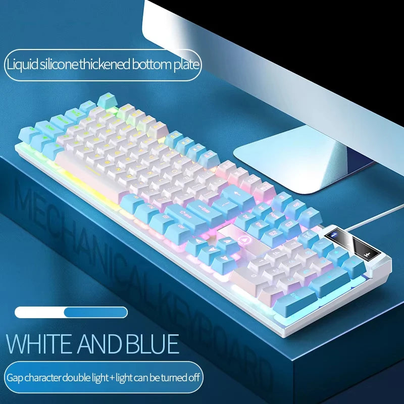 Clavier Gaming RGB Mécanique – Résistant aux Éclaboussures