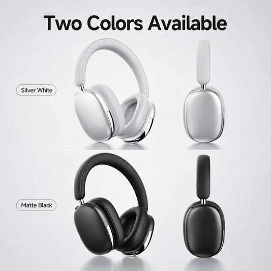 Casque Sans Fil Réduction de Bruit Active Hybride – 50 h d'Autonomie, Bluetooth 5.4