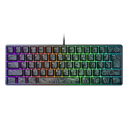 Clavier Gaming Compact 60% RGB – Format Mini