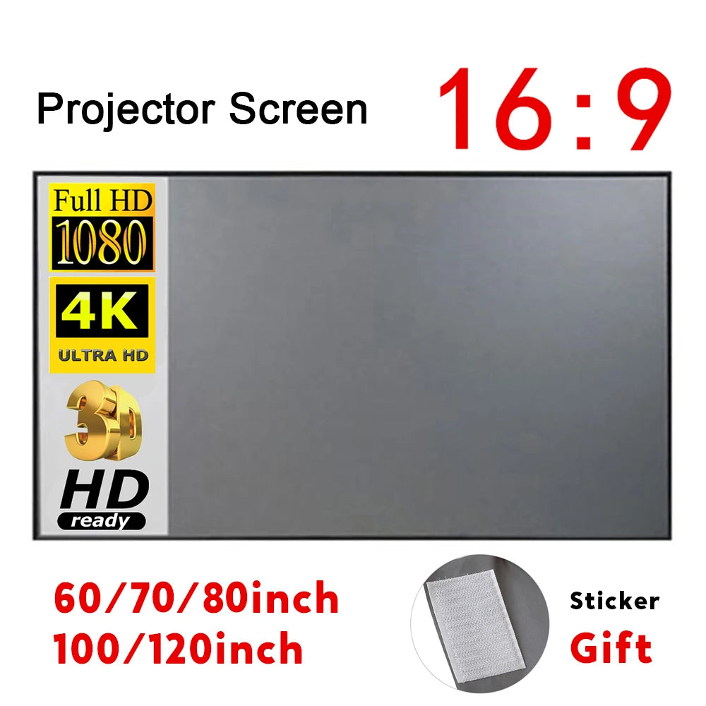 Écran de projection pliable anti-lumière