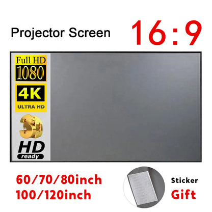 Écran de projection pliable anti-lumière