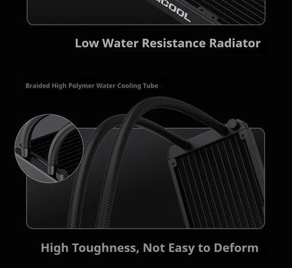 Watercooling CPU LOVINGCOOL DP-01 – Écran LCD 4" (240/360 mm)