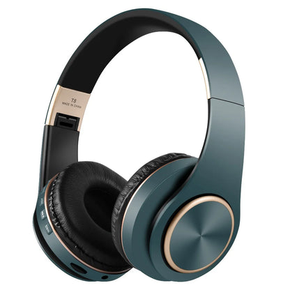 Casque gaming sans fil Bluetooth 5.3 bleu