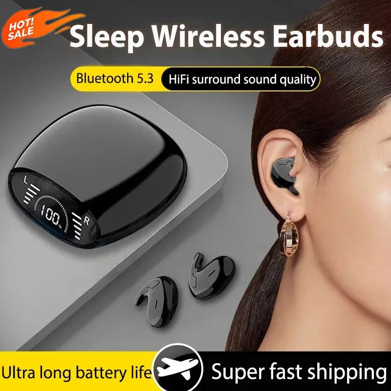 Écouteurs de sommeil invisibles Bluetooth 5.3