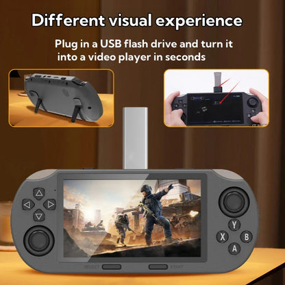 Console de jeu rétro portable SF3000 écran 4,5 pouces – vue 3