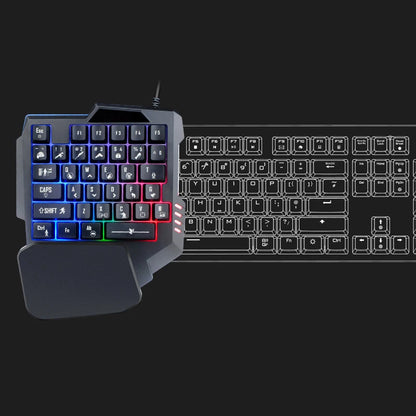 Mini Clavier Gaming RGB 35 Touches – Ultra-Fin USB