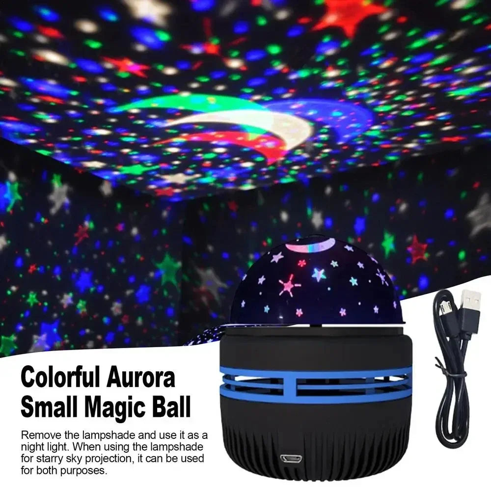 Projecteur Galaxie LED Multicolore – Veilleuse Ciel Étoilé avec Télécommande