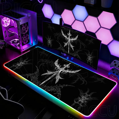 Tapis de Souris XXL RGB – Desk Mat LED Gaming