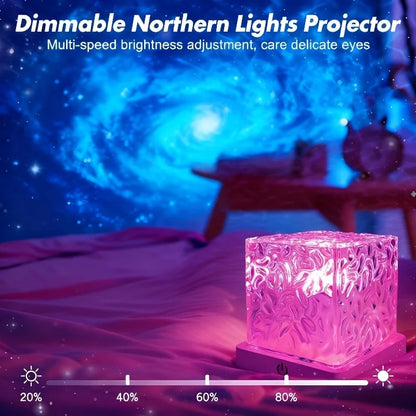 Lampe de douche effet vagues d'océan dans une salle de bain