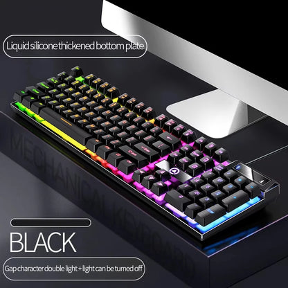 Clavier Gaming RGB Mécanique – Résistant aux Éclaboussures