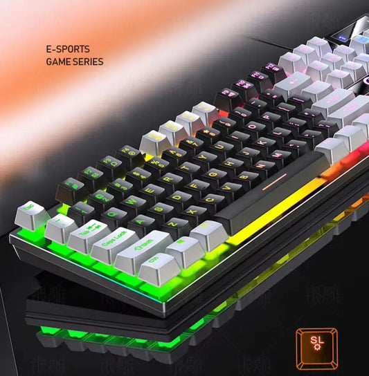 Clavier gaming RGB mécanique résistant aux éclaboussures – vue 2