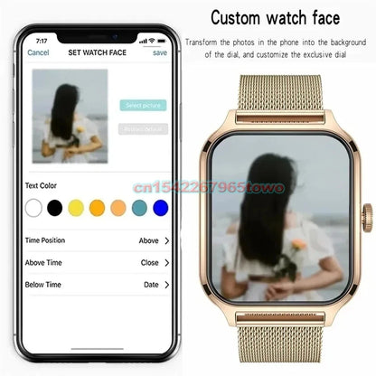 Montre connectée HT30 appels Bluetooth – photo 5