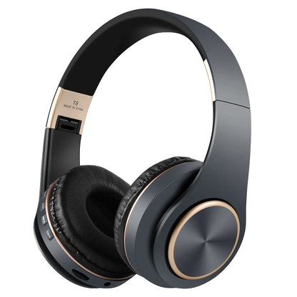 Casque gaming sans fil Bluetooth 5.3 gris
