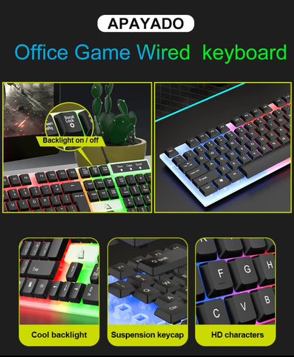 Clavier Gaming 104 Touches – Toucher Mécanique RGB