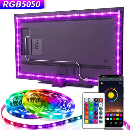 Ruban LED RGB pour TV piloté par application