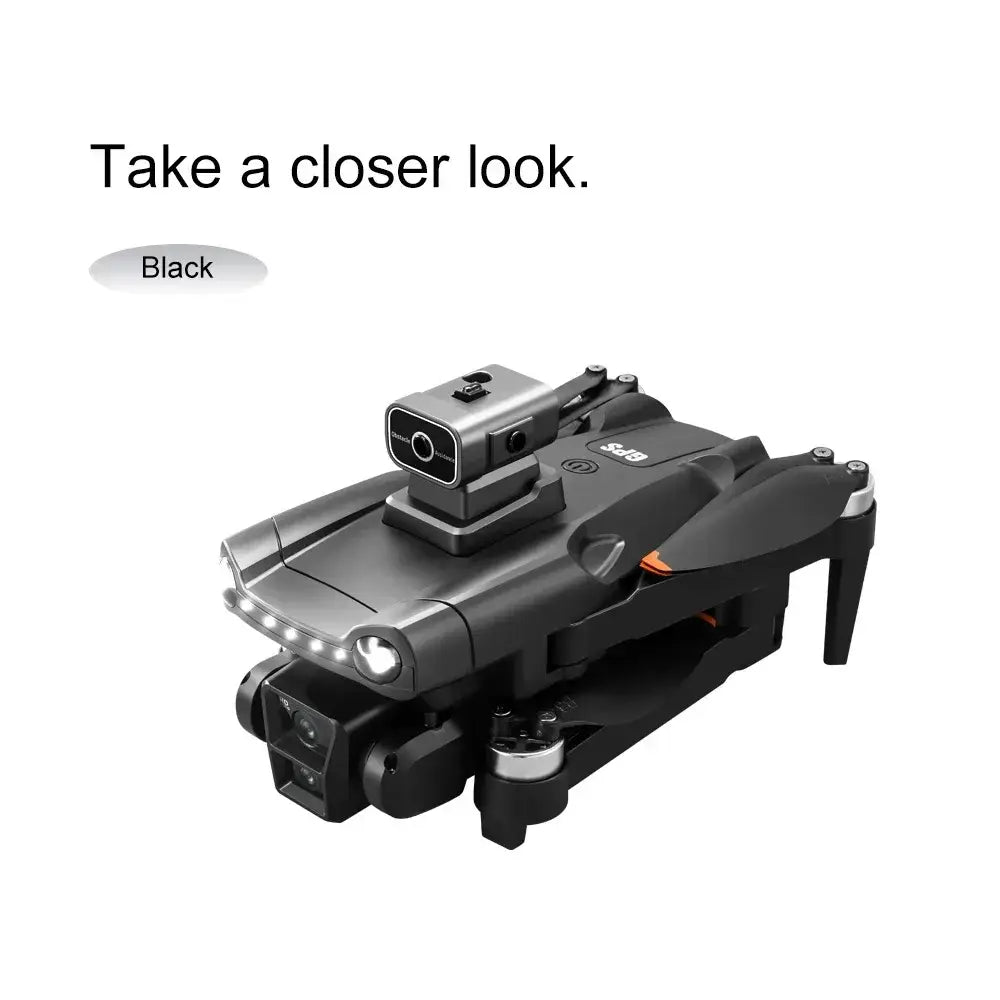 Pour xiaomi V198MAX GPS retour Drone 5G 8K HD double caméra Dron à distance avec écran Laser évitement d’obstacles