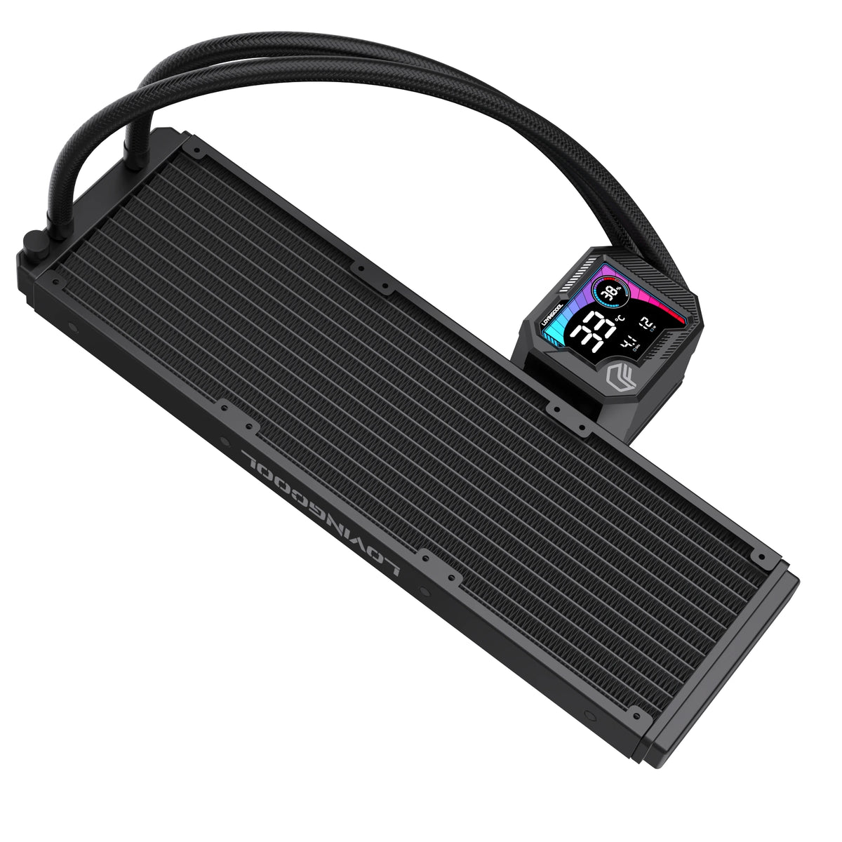 Watercooling CPU ARGB avec écran dynamique 240 ou 360 mm – vue 3