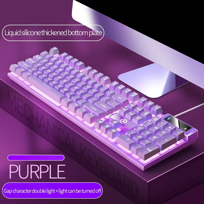 Clavier Gaming RGB Mécanique – Résistant aux Éclaboussures