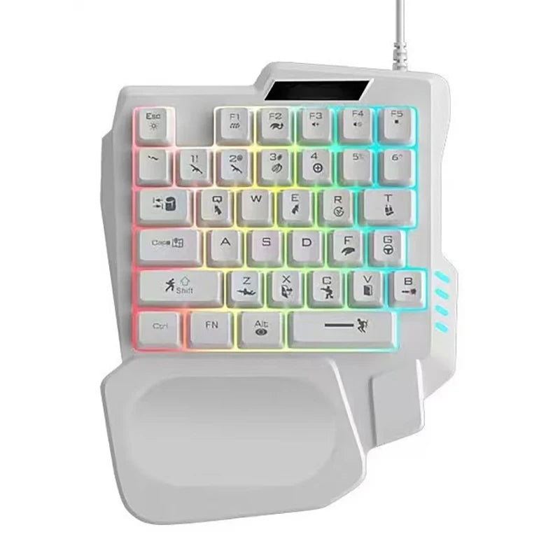 Mini Clavier Gaming RGB 35 Touches – Ultra-Fin USB
