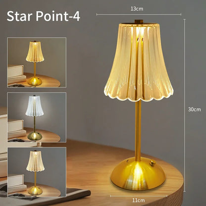 Lampe cristal rechargeable – modèle D