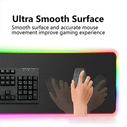Tapis de Souris XXL RGB – Desk Mat LED Gaming