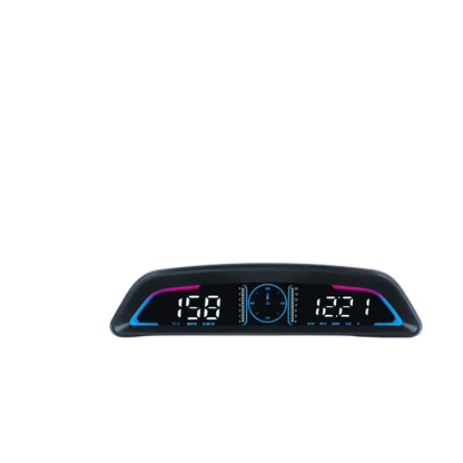AD voiture B3 OBD HUD G3 GPS HUD affichage tête haute compteur de vitesse numérique réveil de survitesse RPM tension