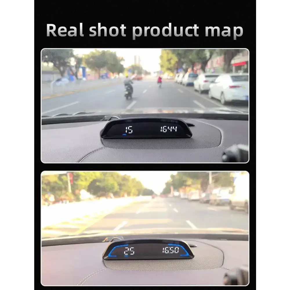 AD voiture B3 OBD HUD G3 GPS HUD affichage tête haute compteur de vitesse numérique réveil de survitesse RPM tension