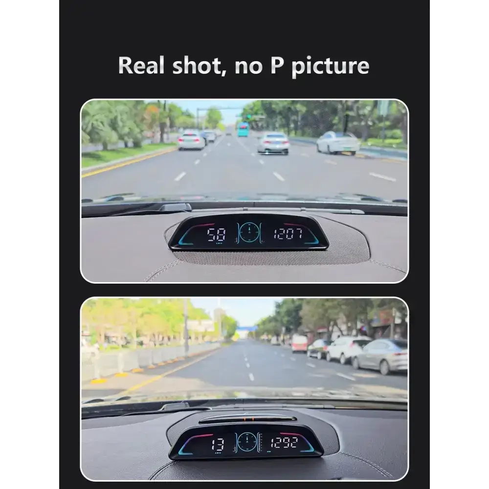 AD voiture B3 OBD HUD G3 GPS HUD affichage tête haute compteur de vitesse numérique réveil de survitesse RPM tension
