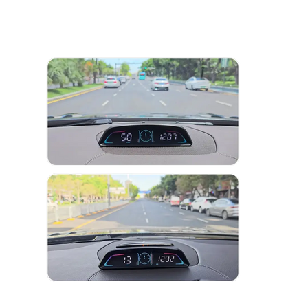 AD voiture B3 OBD HUD G3 GPS HUD affichage tête haute compteur de vitesse numérique réveil de survitesse RPM tension