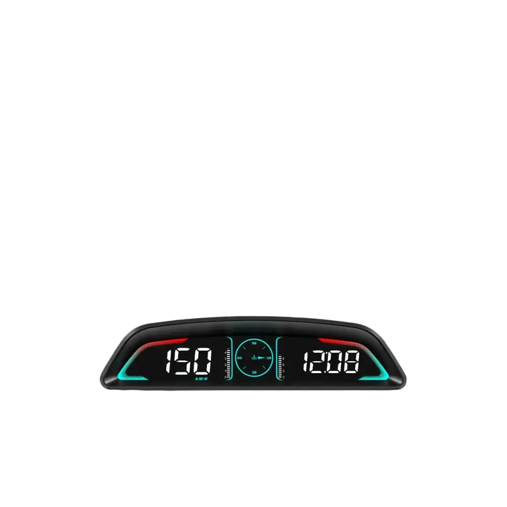 AD voiture B3 OBD HUD G3 GPS HUD affichage tête haute compteur de vitesse numérique réveil de survitesse RPM tension