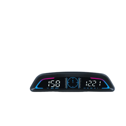 AD voiture B3 OBD HUD G3 GPS HUD affichage tête haute compteur de vitesse numérique réveil de survitesse RPM tension