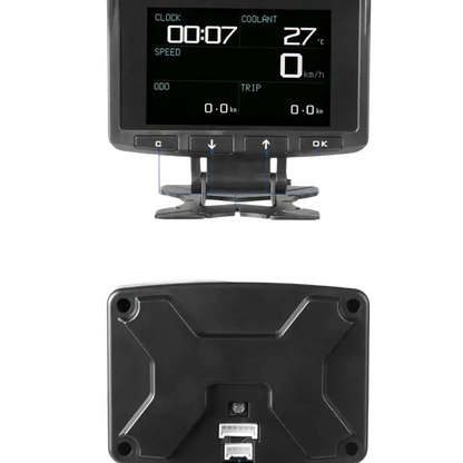 Affichage tête haute HUD pour voiture ordinateur de conduite OBD numérique compteur de vitesse multifonction - A208