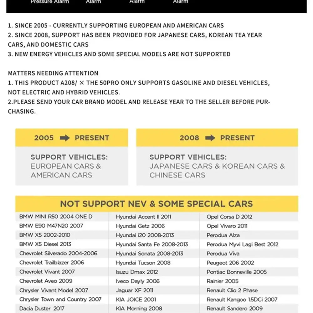 Affichage tête haute HUD pour voiture ordinateur de conduite OBD numérique compteur de vitesse multifonction - A208