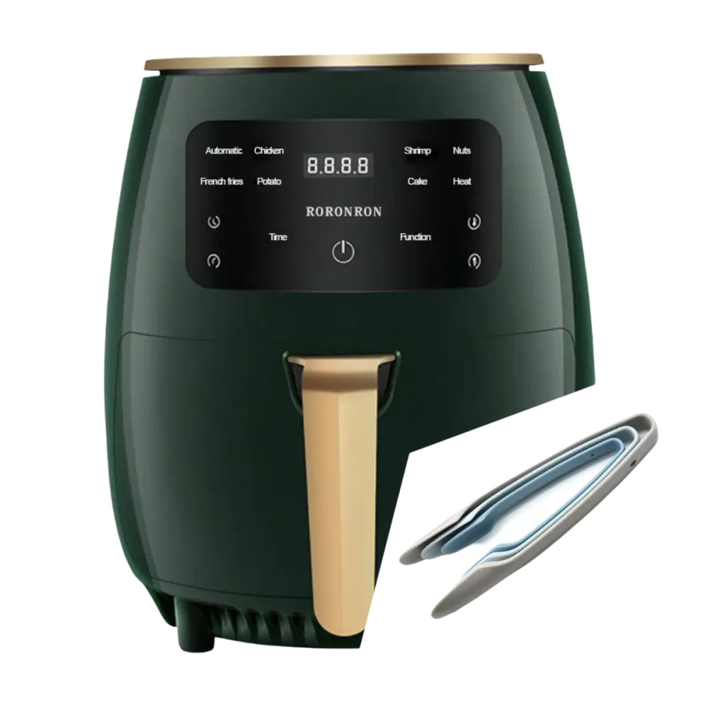 Air Fryer Smart Touch Home Electric Fryer - Green with clip / EU 220V - maison