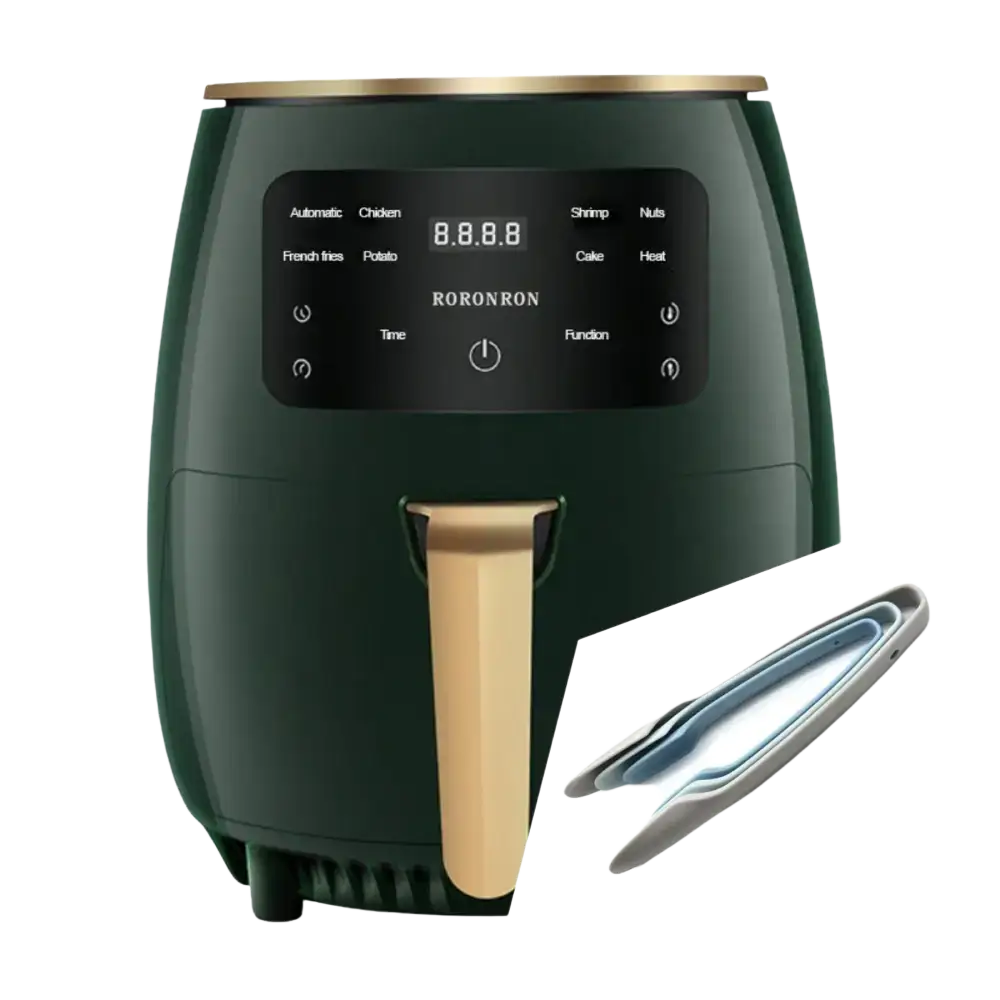 Air Fryer Smart Touch Home Electric Fryer - Green with clip / EU 220V - maison