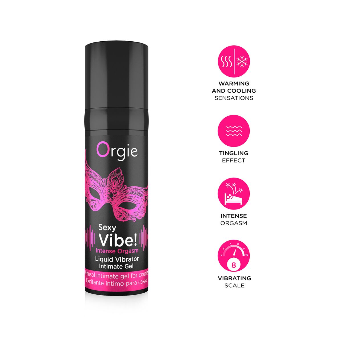Amélioration de l’Orgasme Orgie Sexy Vibe! Intense Orgasm 15 ml