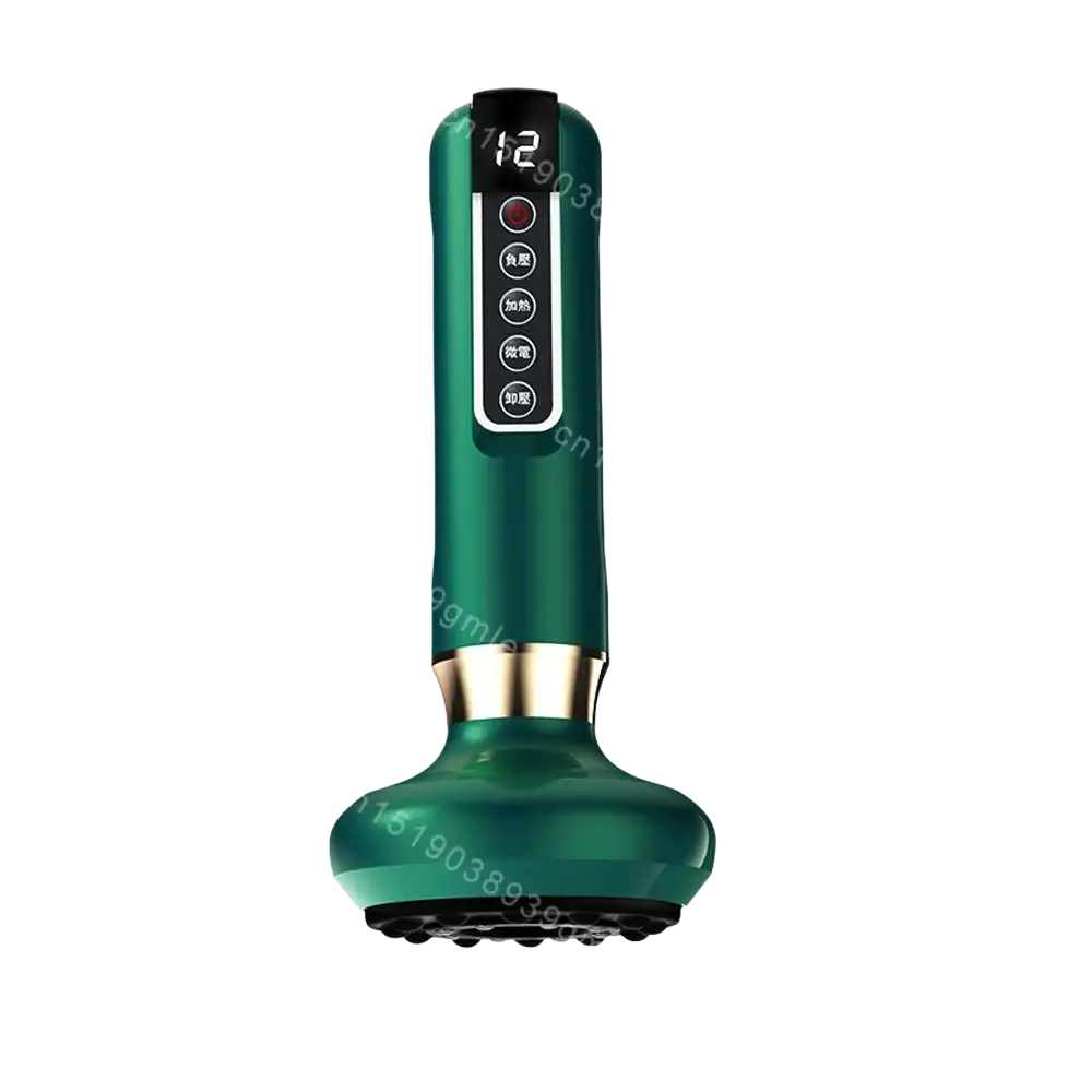Appareil de Massage électrique multifonctionnel méridien Guasha grattage masseur canettes sous vide brûleur de graisse