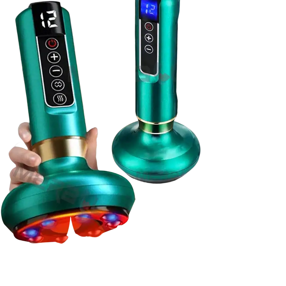 Appareil de Massage électrique multifonctionnel méridien Guasha grattage masseur canettes sous vide brûleur de graisse