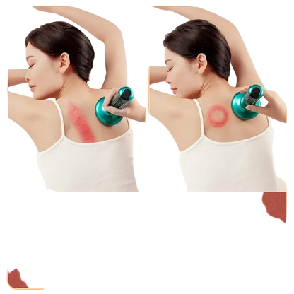 Appareil de Massage électrique multifonctionnel méridien Guasha grattage masseur canettes sous vide brûleur de graisse