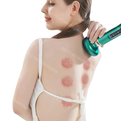 Appareil de Massage électrique multifonctionnel méridien Guasha grattage masseur canettes sous vide brûleur de graisse